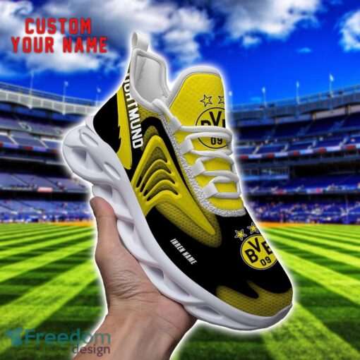 Borussia Dortmund Max Soul Shoes New Trending Designs Ultra Running Sneakers Custom Name Product Photo 1