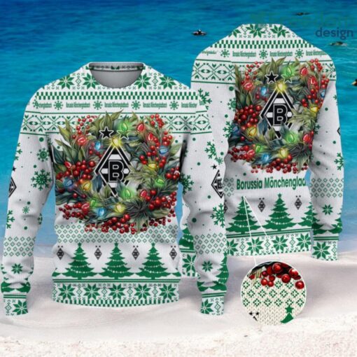 Borussia Monchengladbach Christmas Ugly Sweater 3D Gift For Men And Women Product Photo 1