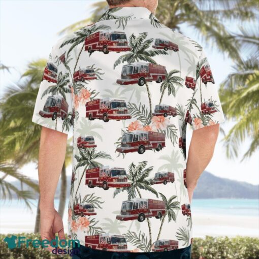 Bossier Parish Fire District #1 Hawaiian Shirt Beach Summer Shirt Product Photo 2