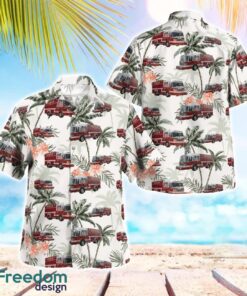 Bossier Parish Fire District #1 Hawaiian Shirt Beach Summer Shirt