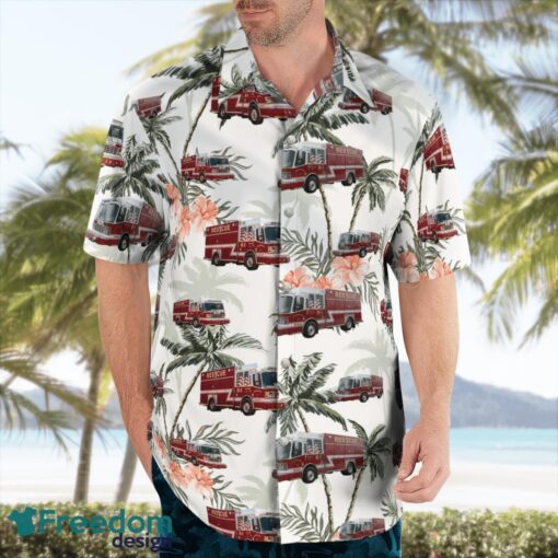 Bossier Parish Fire District #1 Hawaiian Shirt Beach Summer Shirt Product Photo 4