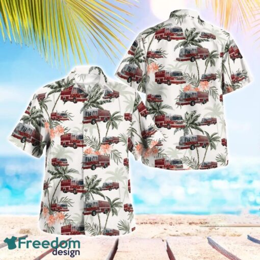 Bossier Parish Fire District #1 Hawaiian Shirt Beach Summer Shirt Product Photo 1