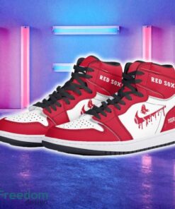 Boston Red Sox AJ1 Hightop Shoes New For Men Women Gift Air Jordan Hightop Sneaker Custom Name - Boston Red Sox Air Jordan 1 Hightop Shoes_5