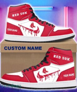 Boston Red Sox AJ1 Hightop Shoes New For Men Women Gift Air Jordan Hightop Sneaker Custom Name Boston Red Sox AJ1 Hightop Shoes New For Men Women Gift Air Jordan Hightop Sneaker Custom Name