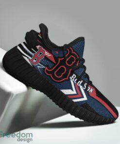 Boston Red Sox Speedsters Yeezy Running Shoes For Fans Gift Men Women - Boston Red Sox Speedsters Yeezy Boost Running Shoes_2