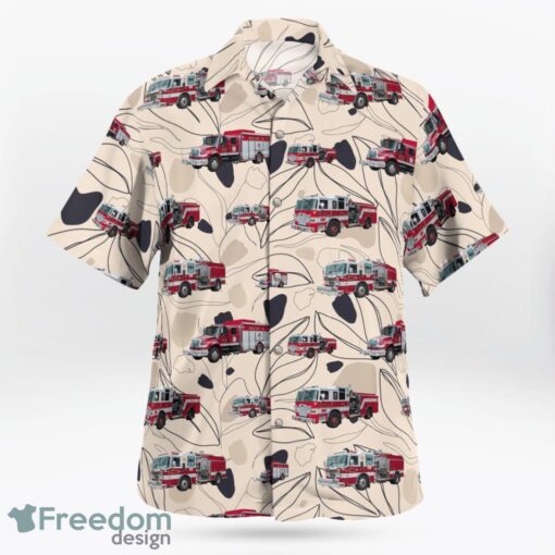 Boulder, Boulder County, Colorado, Boulder Fire Department Hawaiian Shirt Product Photo 3