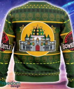 Bowser Castle Super Mario Bros Ugly Xmas 3D Sweater Trending Holidays For Men Women Fans - Bowser Castle Super Mario Bros Ugly Christmas Sweater_2