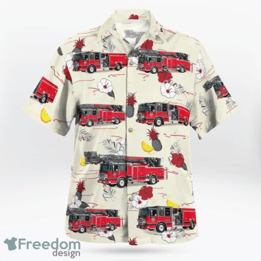 Bradenton, Florida, Cedar Hammock Fire Control District Hawaiian Shirt Product Photo 3