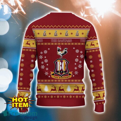 Bradford City 3D Ugly Christmas Sweater For Men And Women Sport Fans Product Photo 3