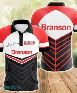 Branson 3D Polo Shirt For Car Lover Golf Fans Gift Polo Shirt Custom Name