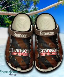 Branson Versatile Clogs Shoes Brown Beach Logo Car For Fans Hot Holidays Gift Clogs Shoes