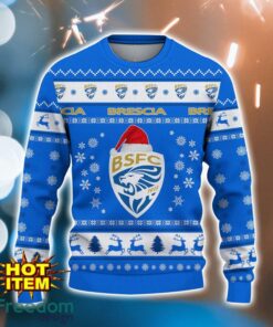 Brescia Calcio 3D Ugly Christmas Sweater For Men And Women Sport Fans Product Photo 2