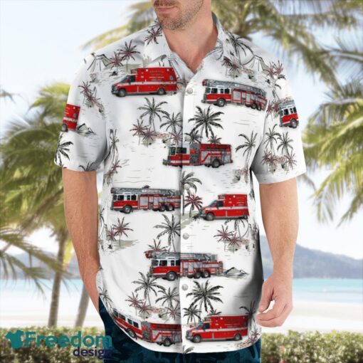 Brewster, Massachusetts, Brewster Fire Department Hawaiian Shirt Men Women Beach Shirt Product Photo 4