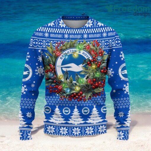 Brighton & Hove Albion F.C Christmas Ugly Sweater 3D Gift For Men And Women Product Photo 2