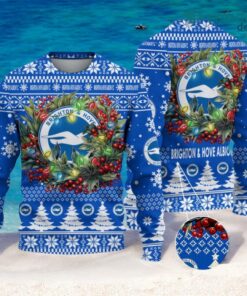 Brighton & Hove Albion F.C Christmas Ugly Sweater 3D Gift For Men And Women