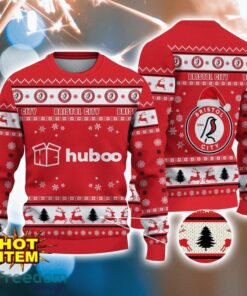 Bristol City 3D Ugly Christmas Sweater For Men And Women Sport Fans Product Photo 1