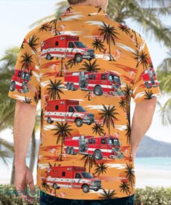 Bristol, Kenosha County, Wisconsin, Bristol Fire Department Aloha Hawaiian Shirt Beach Gift Shirt Product Photo 2