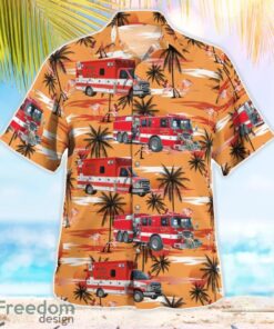 Bristol, Kenosha County, Wisconsin, Bristol Fire Department Aloha Hawaiian Shirt Beach Gift Shirt Product Photo 3