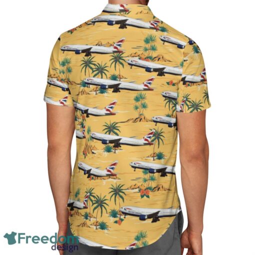 British Airways Boeing 777-200ER Summer Hawaiian Shirt Product Photo 3