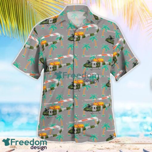 British Army Bell 212 Hawaiian Shirt Beach Summer Shirt Product Photo 2