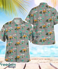 British Army Bell 212 Hawaiian Shirt Beach Summer Shirt Product Photo 1