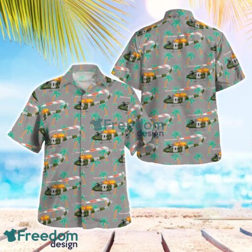 British Army Bell 212 Hawaiian Shirt Beach Summer Shirt Product Photo 1