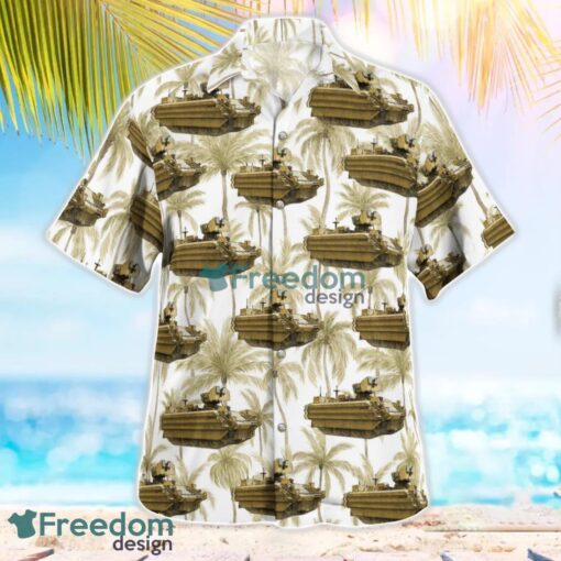 British Army Bulldog Armoured Fighting Vehicle Hawaiian Shirt Beach Summer Shirt Product Photo 2