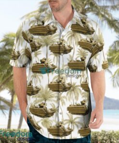 British Army Bulldog Armoured Fighting Vehicle Hawaiian Shirt Beach Summer Shirt Product Photo 3