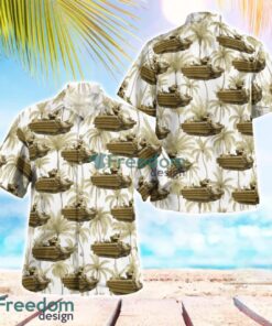 British Army Bulldog Armoured Fighting Vehicle Hawaiian Shirt Beach Summer Shirt Product Photo 1