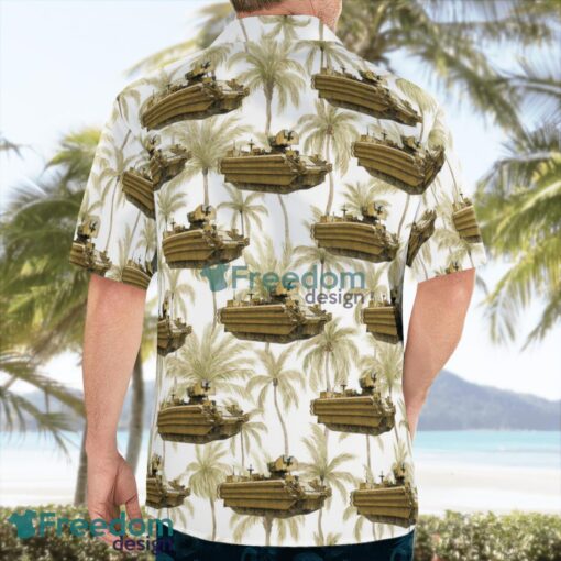 British Army Bulldog Armoured Fighting Vehicle Hawaiian Shirt Beach Summer Shirt Product Photo 4