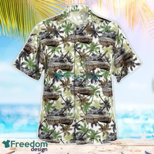 British Army Challenger 2 Main Battle Tank Hawaiian Shirt Beach Summer Shirt Product Photo 2