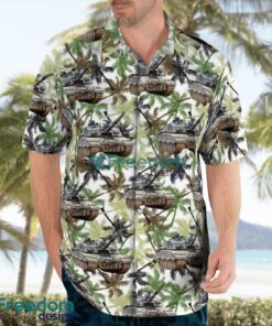 British Army Challenger 2 Main Battle Tank Hawaiian Shirt Beach Summer Shirt Product Photo 3