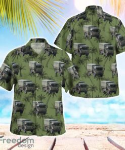 British Army MAN Logistics SV Beach Shirt For Team