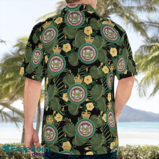 British Army Royal Leicestershire Regiment 3D Hawaiian Shirt Product Photo 2