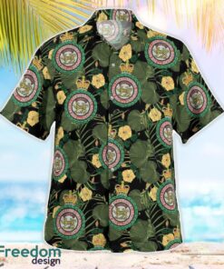 British Army Royal Leicestershire Regiment 3D Hawaiian Shirt Product Photo 3