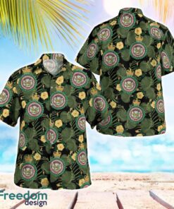 British Army Royal Leicestershire Regiment 3D Hawaiian Shirt