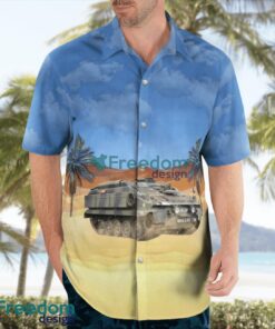 British Army Stormer High Velocity Missile (HVM) Hawaiian Shirt Beach Summer Shirt Product Photo 2