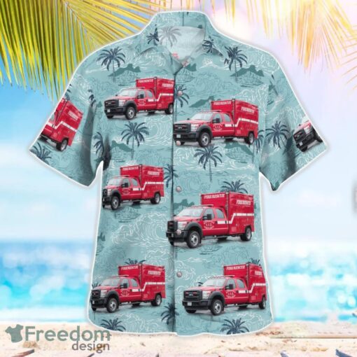 British Columbia, Canada Boston Bar - Northbend Volunteer Fire Department Fire-Rescue Hawaiian Shirt Beach Shirt For Men And Women Product Photo 2