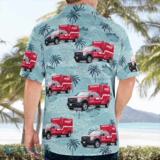 British Columbia, Canada Boston Bar - Northbend Volunteer Fire Department Fire-Rescue Hawaiian Shirt Beach Shirt For Men And Women Product Photo 4