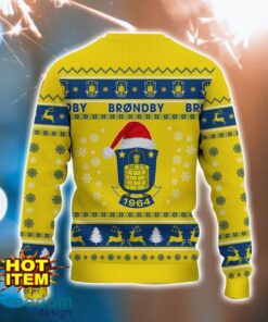 Brøndby IF 3D Ugly Christmas Sweater For Men And Women Sport Fans Product Photo 3