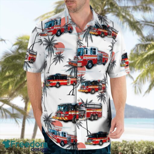 Broward Sheriff Fire Rescue Beach Hawaiian Shirt Summer Gift Product Photo 3