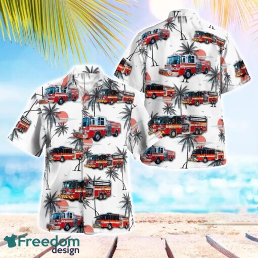 Broward Sheriff Fire Rescue Beach Hawaiian Shirt Summer Gift Product Photo 1