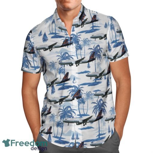 Brussels Airlines Airbus A320-200 Summer Hawaiian Shirt Product Photo 2