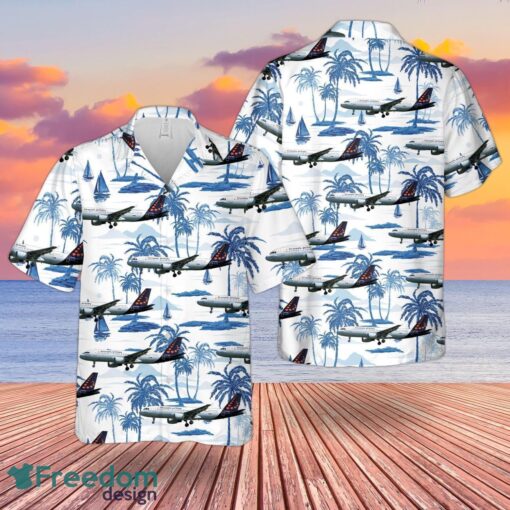 Brussels Airlines Airbus A320-200 Summer Hawaiian Shirt Product Photo 1