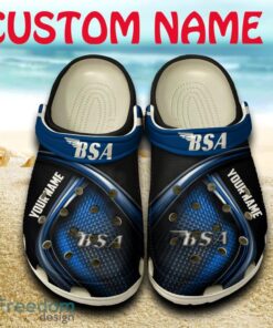 BSA Clog Shoes Car Full Print For Fans Custom Name Gift Men Women