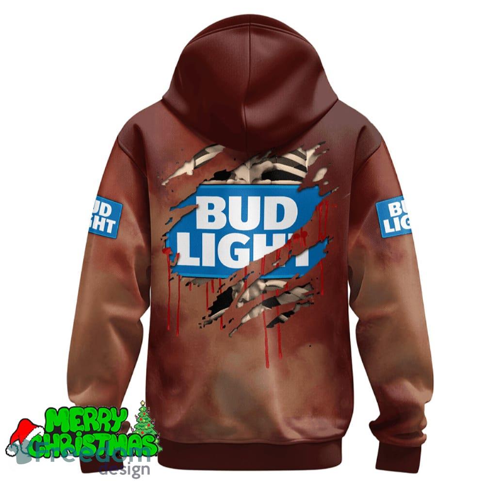Bud Light Halloween Freddy Krueger Hoodie Zip Hoodie For Men Women Gift Halloween image Bud Light Halloween Freddy Krueger Hoodie Zip Hoodie For Men Women Gift Halloween - Bud Light Halloween Freddy Krueger Hoodie & Zip Hoodie_4