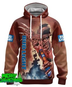 Bud Light Halloween Freddy Krueger Hoodie Zip Hoodie For Men Women Gift Halloween