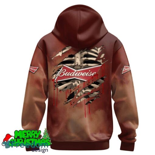 Budweiser Halloween Freddy Krueger Hoodie Zip Hoodie For Men Women Gift Halloween - Budweiser Halloween Freddy Krueger Hoodie & Zip Hoodie_4