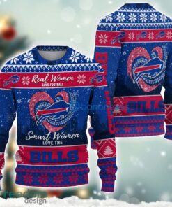 Buffalo Bills Logo Ugly Christmas Sweater For Fans Men And Women Christmas Gift Ideas Product Photo 2