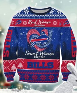 Buffalo Bills Logo Ugly Christmas Sweater For Fans Men And Women Christmas Gift Ideas